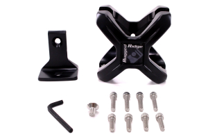 Rugged Ridge 2.25-3in X-Clamp Bar Mount Black