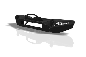 Crawltek Blaze Front Bumper w/ Light Bar Center Section - Black - JT/JL/JK