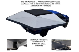 Overland Vehicle Systems Nomadic LT 270 Awning/Wall 1,2, Mounting Brackets - Passenger Side