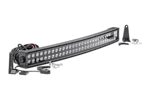 Rough Country 30in Black Series Dual Row Curved Light Bar