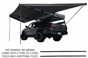 Overland Vehicle Systems 180-Degree Zip-in Wall Nomadic Awning 