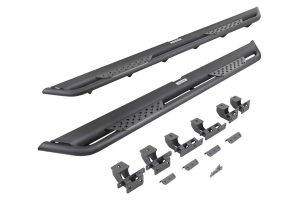 Go Rhino Dominator Xtreme DT Side Steps w/ Mounting Bracket Kit - JL 4Dr