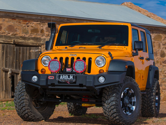 ARB Sahara Winch Front Bumper Black - JK