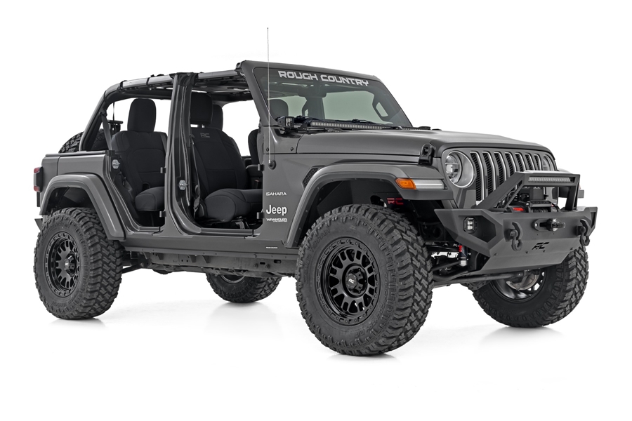Rough Country Trail Cladding Hood Protector   - JL