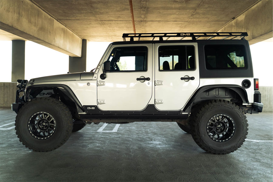 Jeep JK DV8 Offroad Slim Fender Flares - Jeep Rubicon 2007-2018 | FDJK ...
