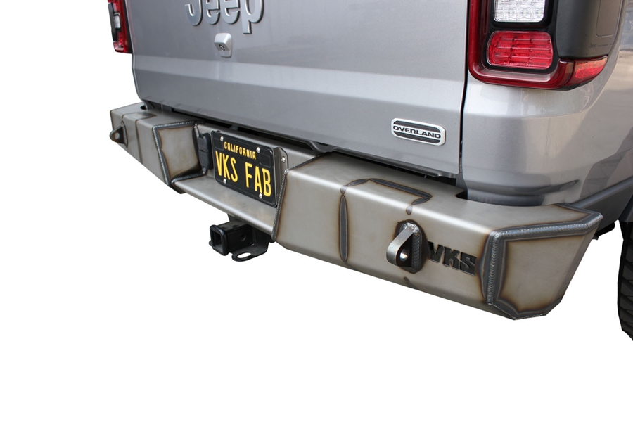 VKS Fab Sentinel Rear Bumper, Bare - No Backup Sensors - JT