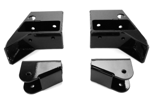 Rock Krawler Long Arm Brackets Black - JK