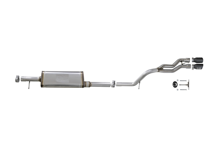 AFE Power Rebel Series 2.5in Cat-Back Exhaust System  - JK 4Dr