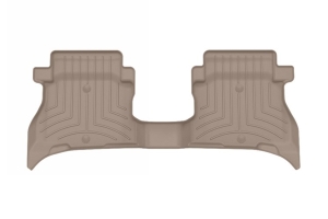WeatherTech FloorLiner HP Rear Floor Liner - Tan  - JL 4XE