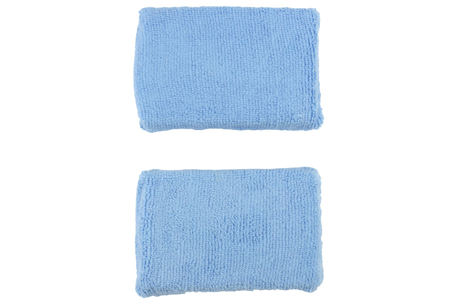 Chemical Guys Premium Grade Microfiber Applicator Blue - 2 Pack