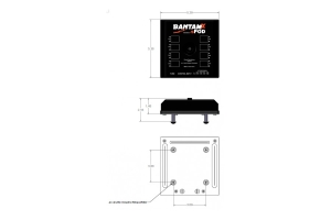 sPOD BantamX Touchscreen for Universal With 36in Battery Cables