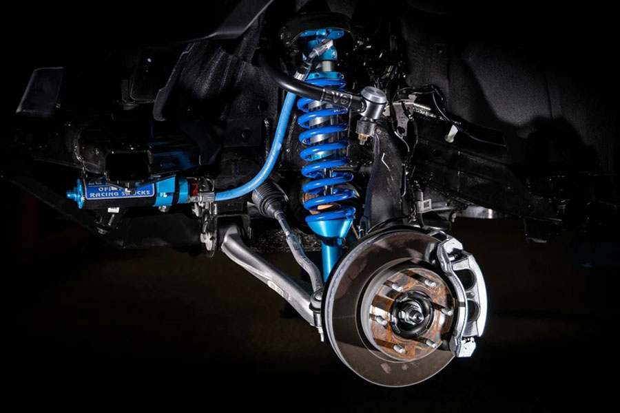 EVO Manufacturing Front 2.5 DIA Remote Reservoir Coilover Shocks - Pair - Bronco 2021+