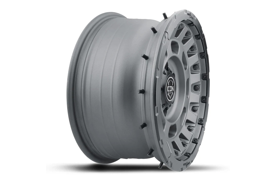 Icon Vehicle Dynamics Hammer Pro Charcoal Wheel, 17x8.5 5x5  - JT/JL/JK 2007-24