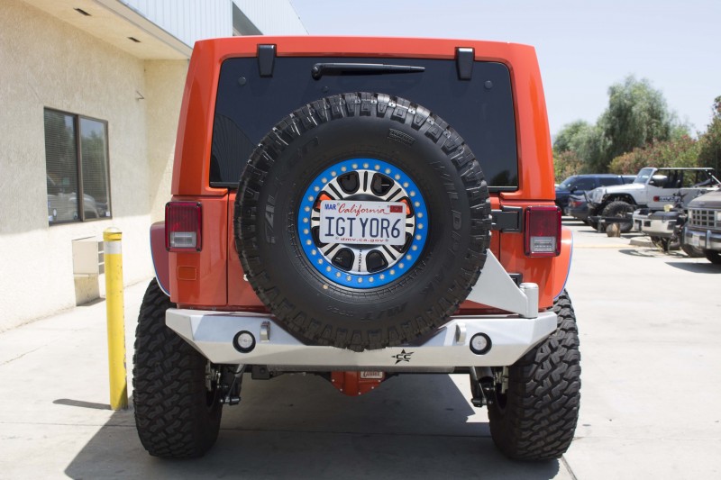 Crawler Conceptz Ultra Series II Rear Bumper and Tire Carrier Bare
