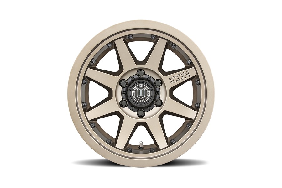 Icon Vehicle Dynamics Alloys Rebound Pro Wheel 17x8.5 5x5 6mm Offset Bronze - JT/JL/JK