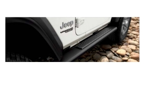 Mopar Tubular Side Steps - Black - JL 2Dr