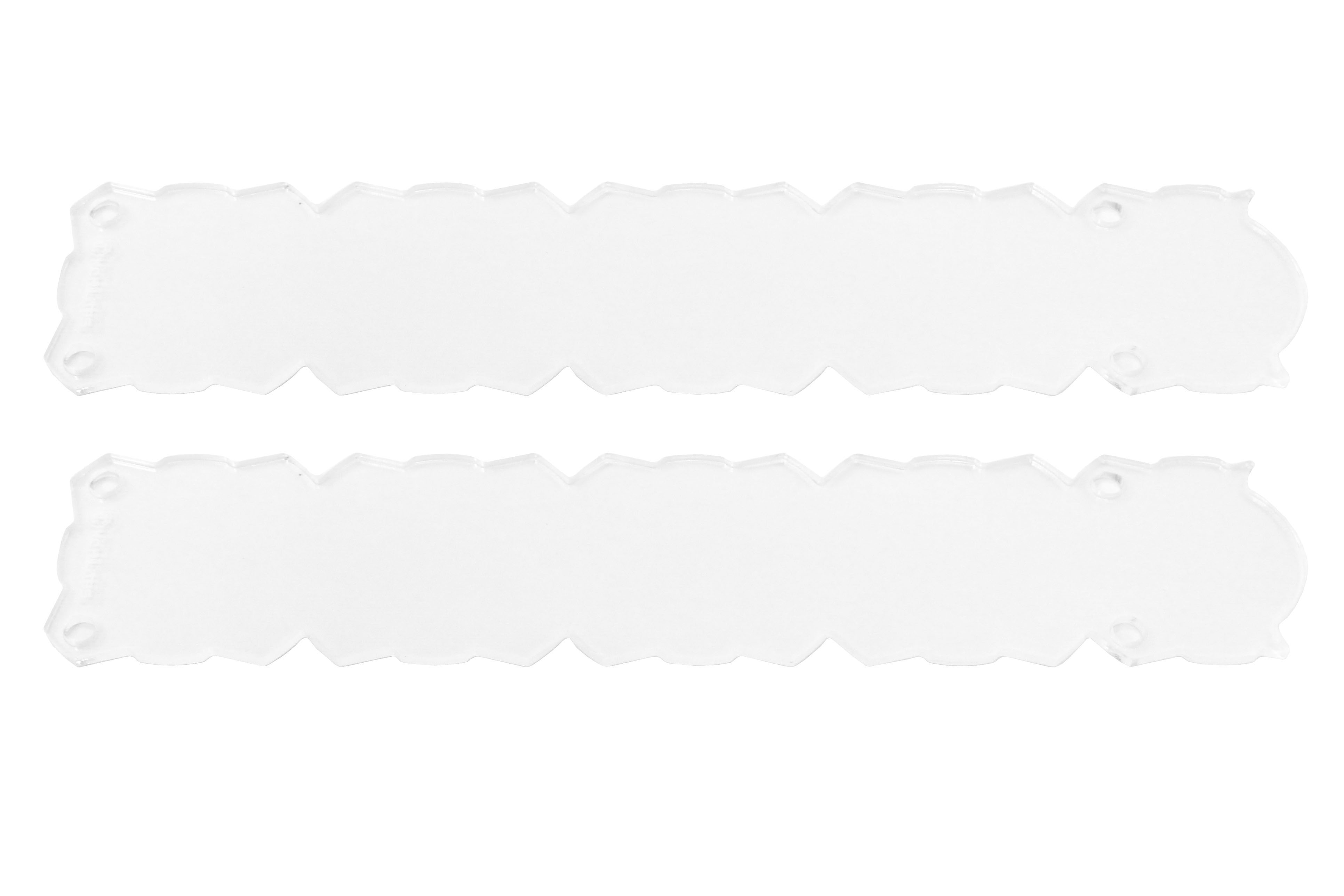 KC Hilites Flex 20in LED Light Bar Cover Clear