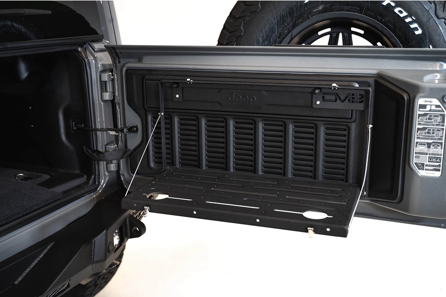 DV8 Offroad Tailgate Mounted Trail Table  - JL 
