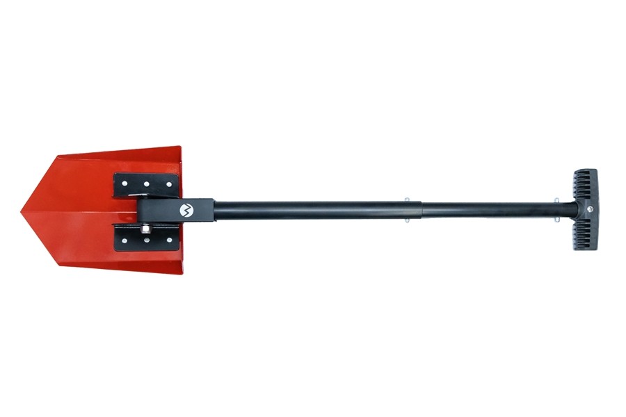 DMOS Compact Delta Shovel Steel - Powder Coat Red