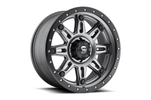 MHT Fuel Hostage III Wheel, GunMetal Matte 17x9 5x5 - JT/JL/JK