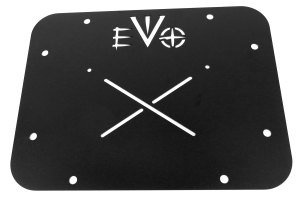 EVO Manufacturing Gate Plate Vent Delete Black - JK