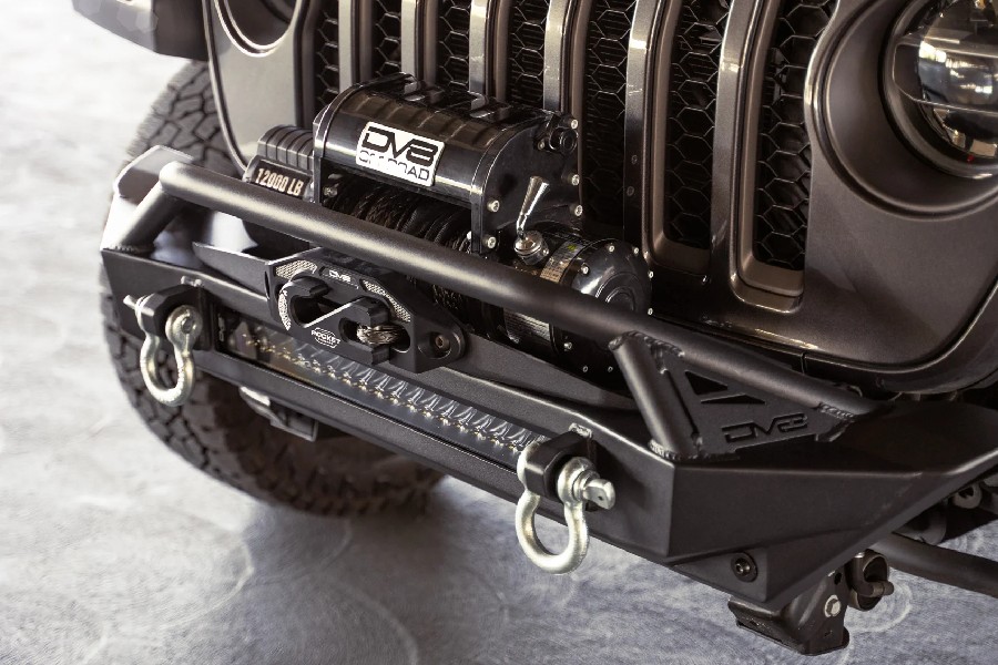 DV8 Offroad FS-1 Series Stubby Front Bumper - JK/JL/JT