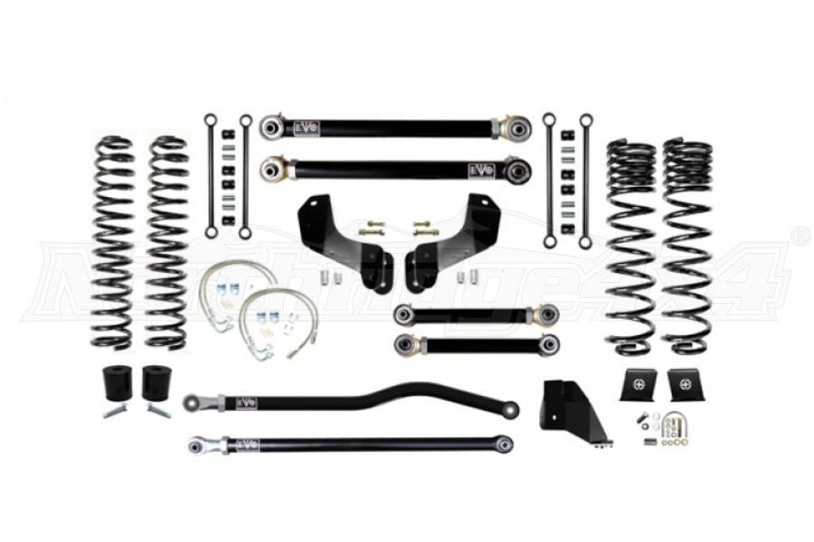 EVO Manufacturing 6.5in Enforcer Overland Lift Kit Stage 3 PLUS - JT