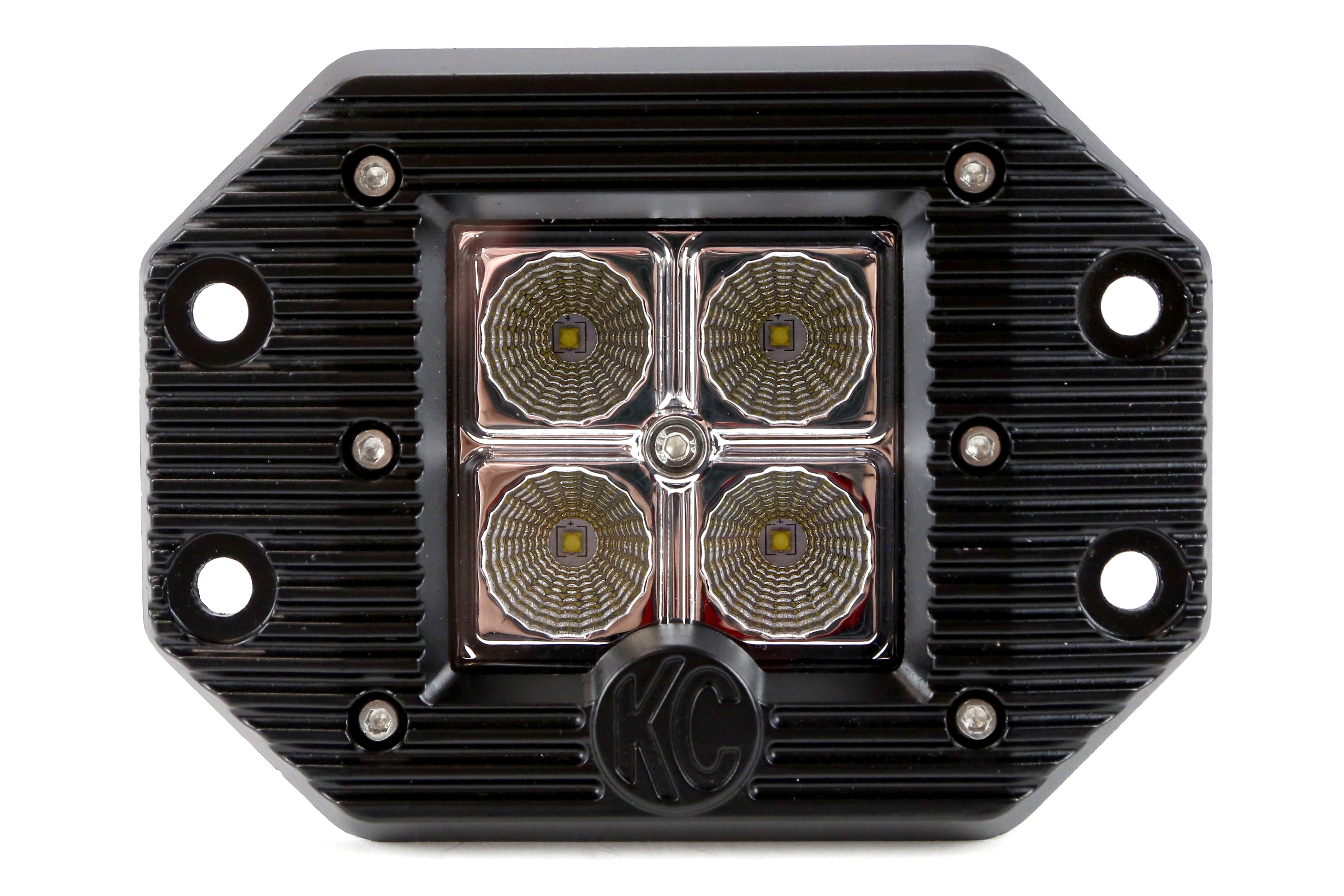 KC HiLiTES C-Series C3 Flush Mount LED