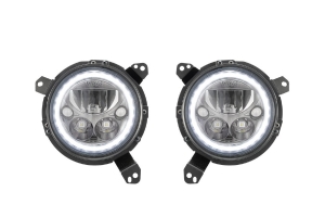 Vision X 7in LED Headlight Kit- Black Chrome - JT/JL