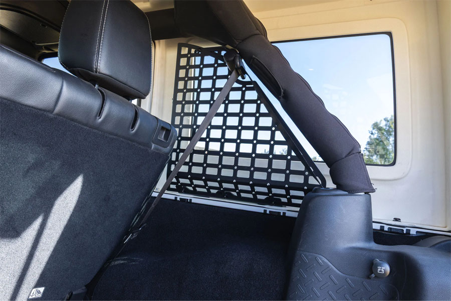 DV8 Offroad Pocketed Rear Window Molle Panels - JK 4DR