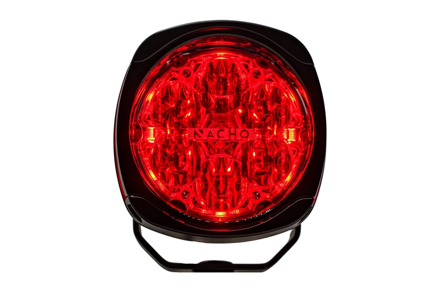 Nacho Offroad Technology Quatro Chase LED Lights, Red