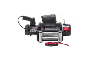 Smittybilt XRC 9.5K Recovery Winch Kit w/ Steel Cable