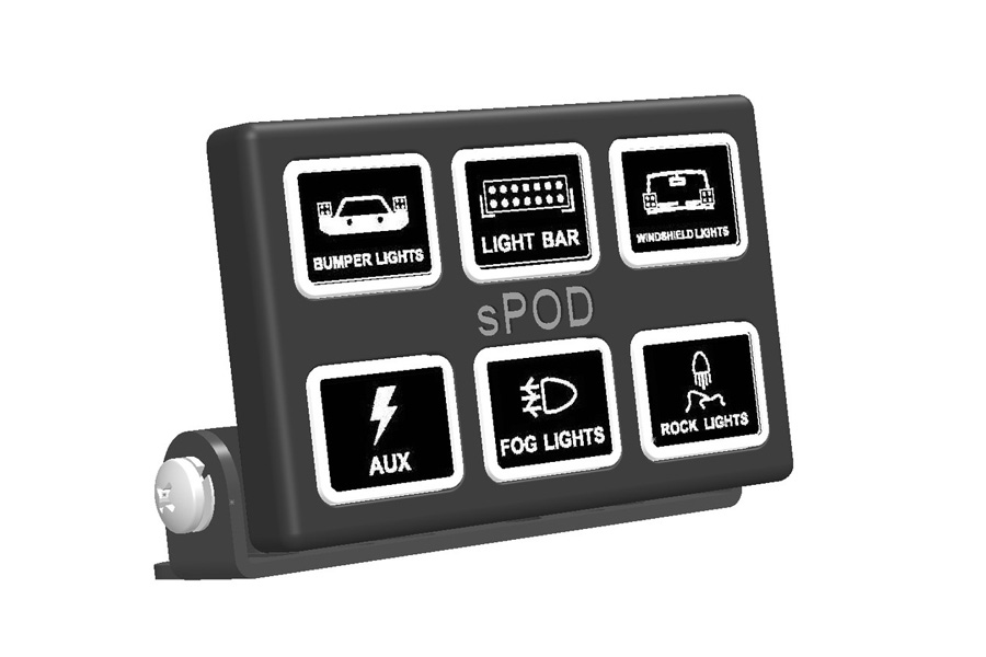 sPOD SourceLT w/Mini6 for Universal and 84in Battery Cables