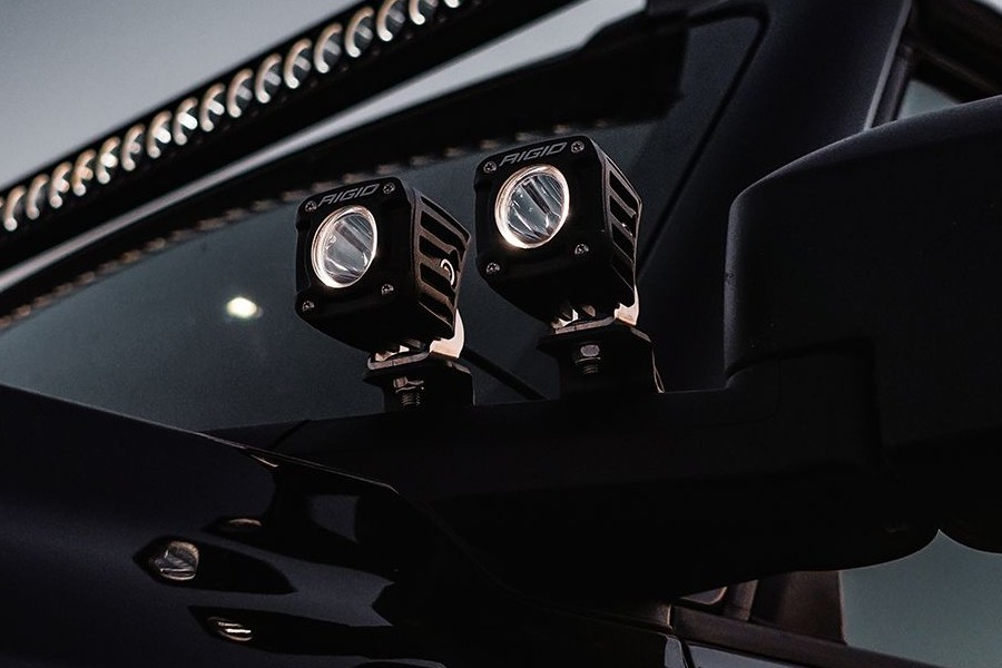 Rigid Industries Revolve Pod with White Backlight Pair