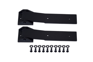 Kentrol Tailgate Hinge Set - Textured Black  - JK 