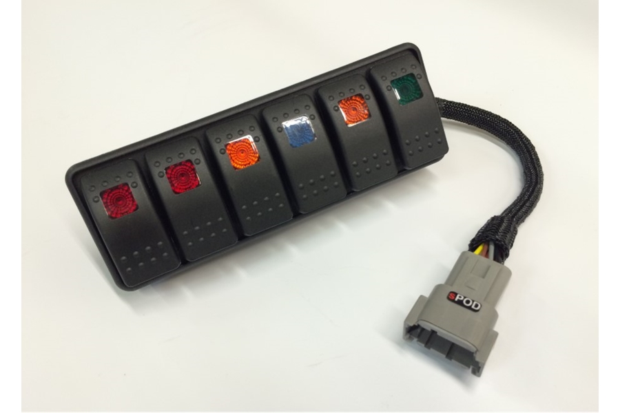sPOD Universal Modular 6 Switch Panel