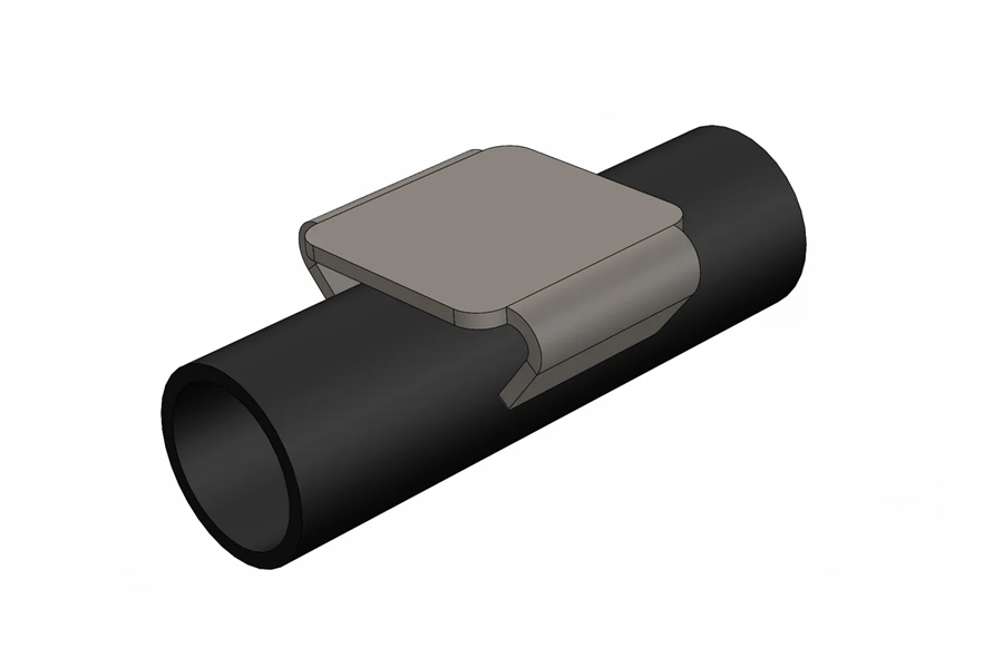 Motobilt Bump Stop Pad - Bare Steel 