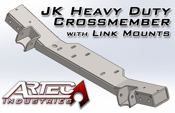 Artec Industries HD Crossmember with Link Mounts - JK