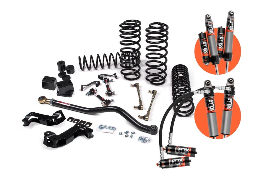 JKS J-Kontrol 2.5in Lift Kit w/ Fox 2.5 Performance Elite Shocks and HD Rate Coils ( Part Number: JSPEC138PES)
