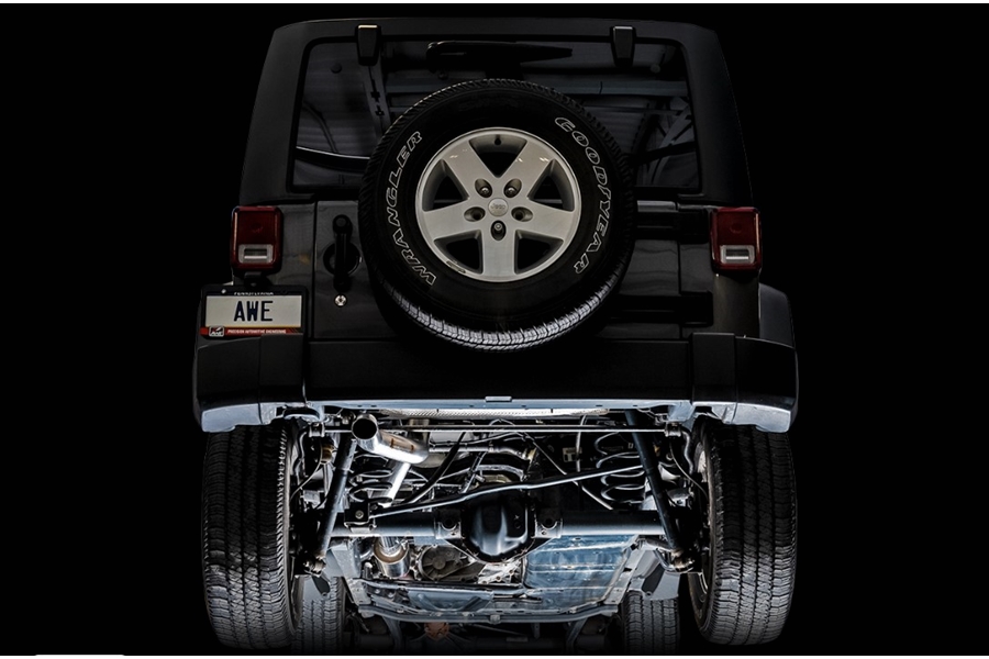 AWE Trail Edition Cat-Back Exhaust  - JK 2012+ 3.6L