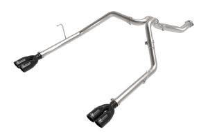 aFe Power Vulcan Series 3in to 2.5in DPF-Back Exhaust System - Black - JT Diesel