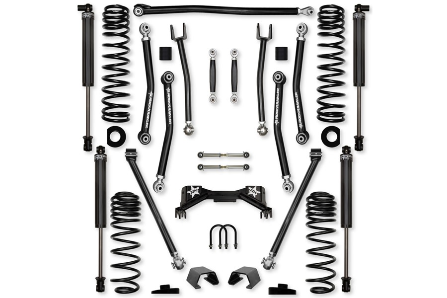 Rock Krawler 3in PRO-X No Limits Suspension System - Stage 1 - JT