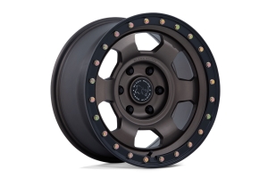 Black Rhino Trooper Wheel, 17x8.5 5x5 -10mm - Burnt Bronze - JT/JL/JK
