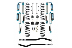 Evo Manufacturing 2.5in Enforcer Stage 1 PLUS Lift Kit w/ Comp Adjuster Shocks - JL 