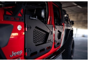 DV8 Offroad Spec Series Half Doors - Rear Set - JT/JL 4dr