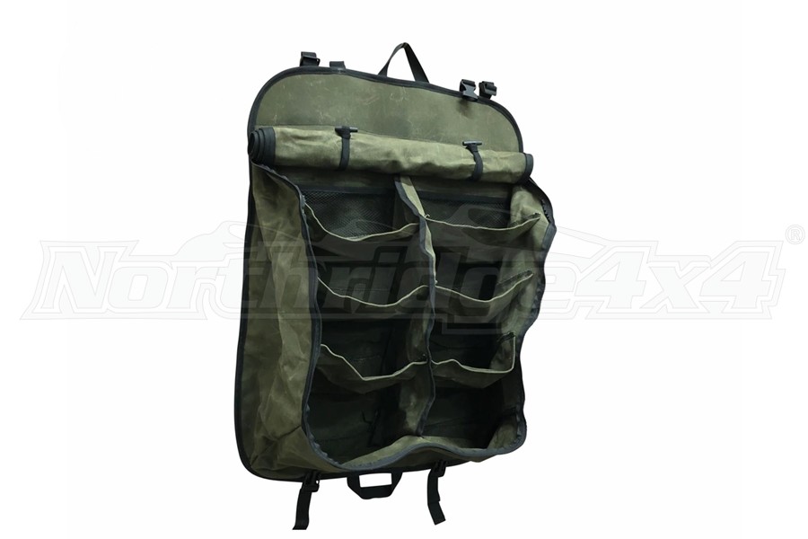 Canvas storage bags camping top