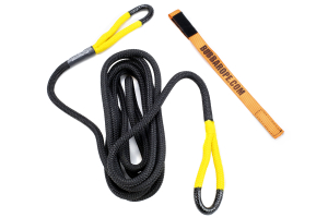 Bubba Rope Lil Bubba Recovery Rope 1/2inX20ft Yellow Eye