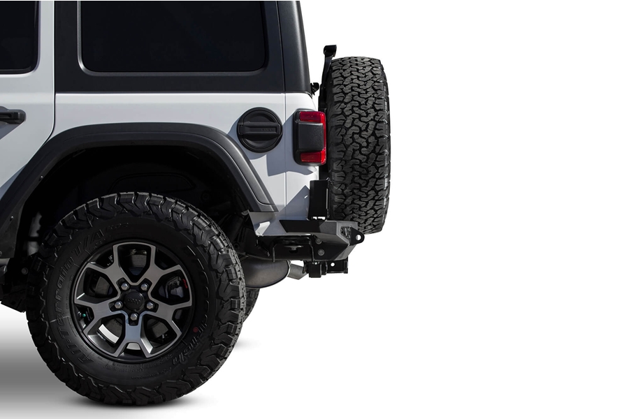 Addictive Desert Designs Stealth Fighter HD Rear Bumper w/ Backup Sensors - JL 