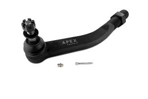 Apex Chassis 2.5 Ton Drag Link Kit, Polished - No Flip - JT/JL