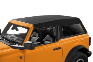 Bestop Trektop Slantback Soft Top - Black Twill - Bronco 2dr 2021+